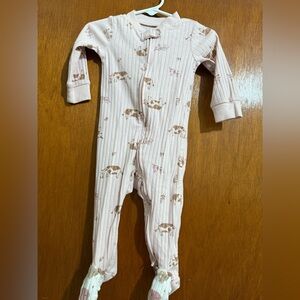 Adorable Pink Baby One Piece